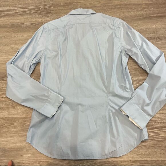 DIESEL Light Blue Slim Fit Casual Dress Shirt sz L - Picture 2 of 6